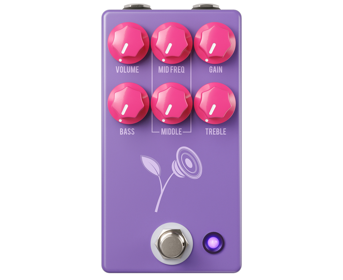 JHS Pedals The Violet, un pedal de overdrive y distorsión diseñado